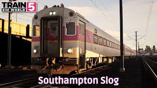 Southampton Slog - MBTA Commuter - CTC-3,  HSP46 & F40PH-3C - #TrainSimWorld5