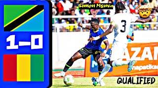 Tanzania vs Guinea | 1-0 | Goli la Msuva Highlights AFCON  Kufuzu Kombe la Afcon-2025