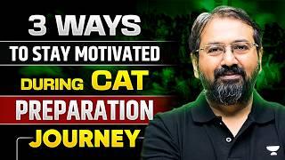 How to Stay Motivated for CAT 2025 | Ronak Shah Sir’s Proven Tips! 