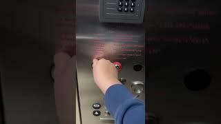 A Weird Fast & Basic Thyssenkrupp Hydraulic Locked Parking Elevator