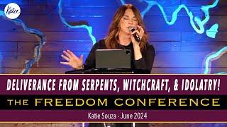 DELIVERANCE From Serpents, Witchcraft & Idolatry: A 3 Cord Strand! // Katie Souza June 2024