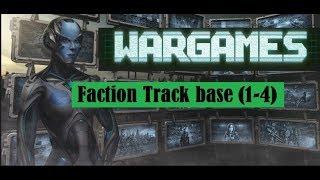 War Commander - Operation Wargames , Faction Track base (1-4)