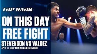 The Night Shakur Stevenson Unified Titles | APRIL 30, 2022