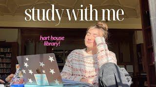 hart house library & a chat about balance in finals season