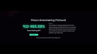Titano Turning $100 into a Possible $90000 (Crypto Staking)