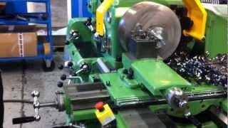 Test run of Koping S12A Support lathe