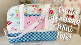 Quilty Weekend Zipper Tote Mini