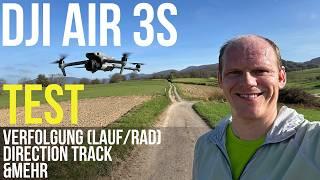 DJI Air 3S LIDAR Praxistest Active Track und low light