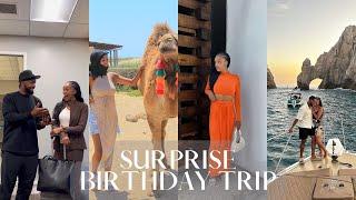 Surprise Birthday Trip Vlog | Turning 24 in Cabo + Camel Riding | Kyra Henry Vlogs