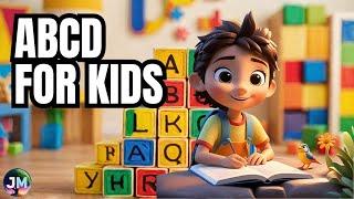 Learn English Alphabet: ABCD for Kids | Fun English Letters Lesson | How to write ABCD