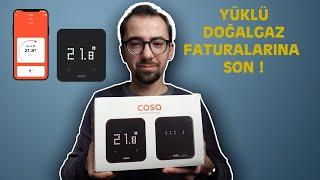 COSA AKILLI ODA TERMOSTATI | KUTU AÇILIŞI VE KURULUM | #cosa #termostat