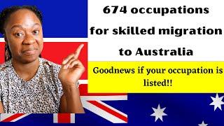 AUSTRALIA'S SKILLED OCCUPATION LIST - IGNORING THIS LIST IS TO YOUR DISADVANTAGE!