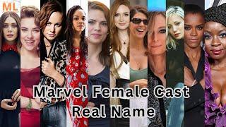 Marvel Female Actresses Cast | Real Name #entertainment #marvel