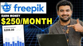 freepik sy paise kamaye | make money by sell ai photos on Freepik