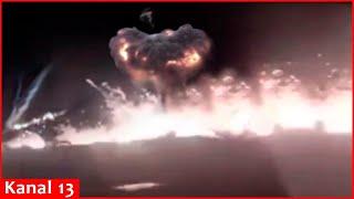 The moment ATACMS strikes Russian airfield in Kursk – Successive blasts occur