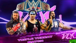 Jeff Hardy vs Roman Reigns vs Seth Rollins, Triple Threat Match (DWC UNIVERSAL CHAMPIONSHIP) (DWC)