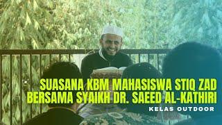 Suasana KBM Mahasiswa STIQ ZAD bersama Syaikh Dr. Saeed Al-Kathiri