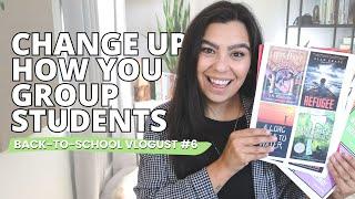 3 Simple Ways to Groups Students Quickly | Back-to-School Vlogust #6