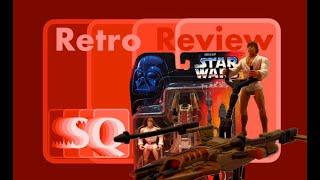 SQ Retro Reviews - Star Wars Power of the Force Deluxe Luke Skywalker with Desert Sport Skiff (1996)