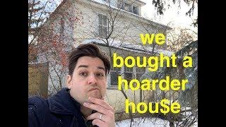 Part 1. We bought a hoarded house! 100 years of stuff! what will we find???