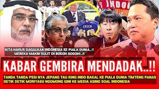 PSSI TERBARU‼️PUBLIK KAGET!! KING INDO DI ANGGAP MENGERIKAN JEPANG BERI PERNYATAAN TIMTENG NGAMUK