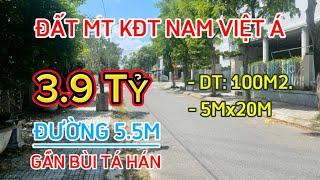 Nhà Phố Ngũ Hành Sơn, Đà Nẵng (T9)| Bán Đất MT đường, 5.5m , KĐT Nam Việt Á, 100m2 chỉ 3.9 tỷ