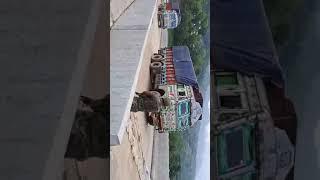 Breaking News : Laden trucks crossed the RCC Irang Bridge first time before Inauguration as required