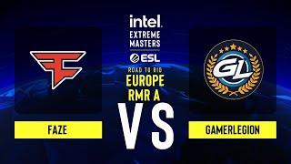 FaZe vs. GamerLegion - Map 1 [Mirage] - IEM Road to Rio 2022 Europe RMR A