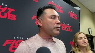 Oscar De La Hoya fighting on September 11 & the significance it has to him