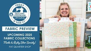 New Fabric for 2025! Sneak Peek at Fabric Lines from Moda & Ruby Star Society - Fat Quarter Shop