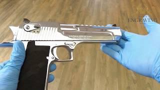 Desert Eagle Mark XIX 50AE, High Polished Chrome Receiver