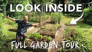 Summer Vegetable Garden: The Full Tour