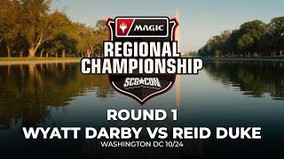 Wyatt Darby VS Reid Duke | Round 1 | MTG Pioneer Regional Championship Washington DC