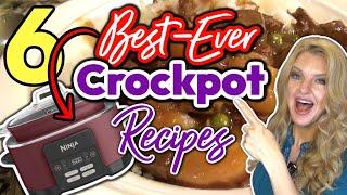 ⭐6 BEST⭐ Cozy CROCKPOT RECIPES! The Ultimate COMFORT FOOD!