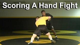 Scoring A Hand Fight Drill - Cary Kolat Wrestling Moves