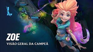 League of Legends: Wild Rift  | Visão geral da Campeã: Zoe – Mecânica de jogo