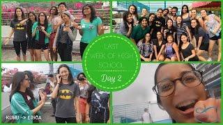 Last Week of High School Vlog: Day 2 | Selinabox