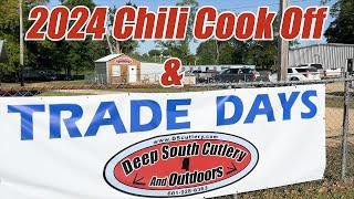 Deep South Cutlery 2024 Chili Cook Off & Trade Days Event, Wiggins Mississippi.  Knife Show Event.