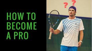 How to become a pro tennis player-Explained