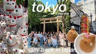 TOKYO VLOG  taking a group of new friends on a japan trip (harajuku, shibuya sky, bookstores)