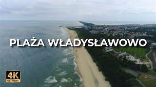 Plaża Władysławowo | Plaża we Władysławowie z drona | Lato | LECE W MIASTO™ [4k]