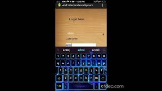 Attendance Master App working