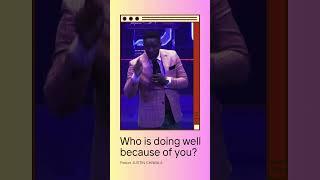 Who is doing well because of you? Pastor Justin Chiwala  #pastorjustinchiwala  #christianministry