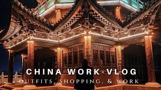 WORK VLOG IN CINA | WORK, SHOPPING, & OUTFITS | Silvia Arossa