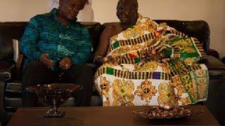 Why did you not present your running mate to me   Asantehene questions Mahama