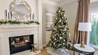 Decorate With Me Living Room Christmas Tree And Mantle Christmas Tree Decorating Ideas