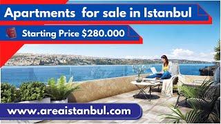 PANORAMIC SEA VIEW APARTMENTS FOR SALE IN ISTANBUL TURKEY , HOUSE FOR SALE TURKEY ISTANBUL