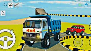 Drive Dumper and Scorpio 4x4  #dumper #scorpio #4x4 #truck #driving #gamingvideos