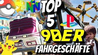 TOP 5 Fahrgeschäfte der 90ER Jahre