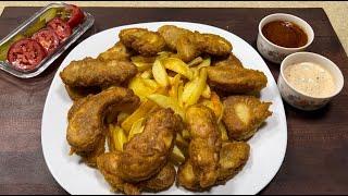 Crispy Fried Chicken you will love it ! | مرغ سوخاری با خمیر بنیه